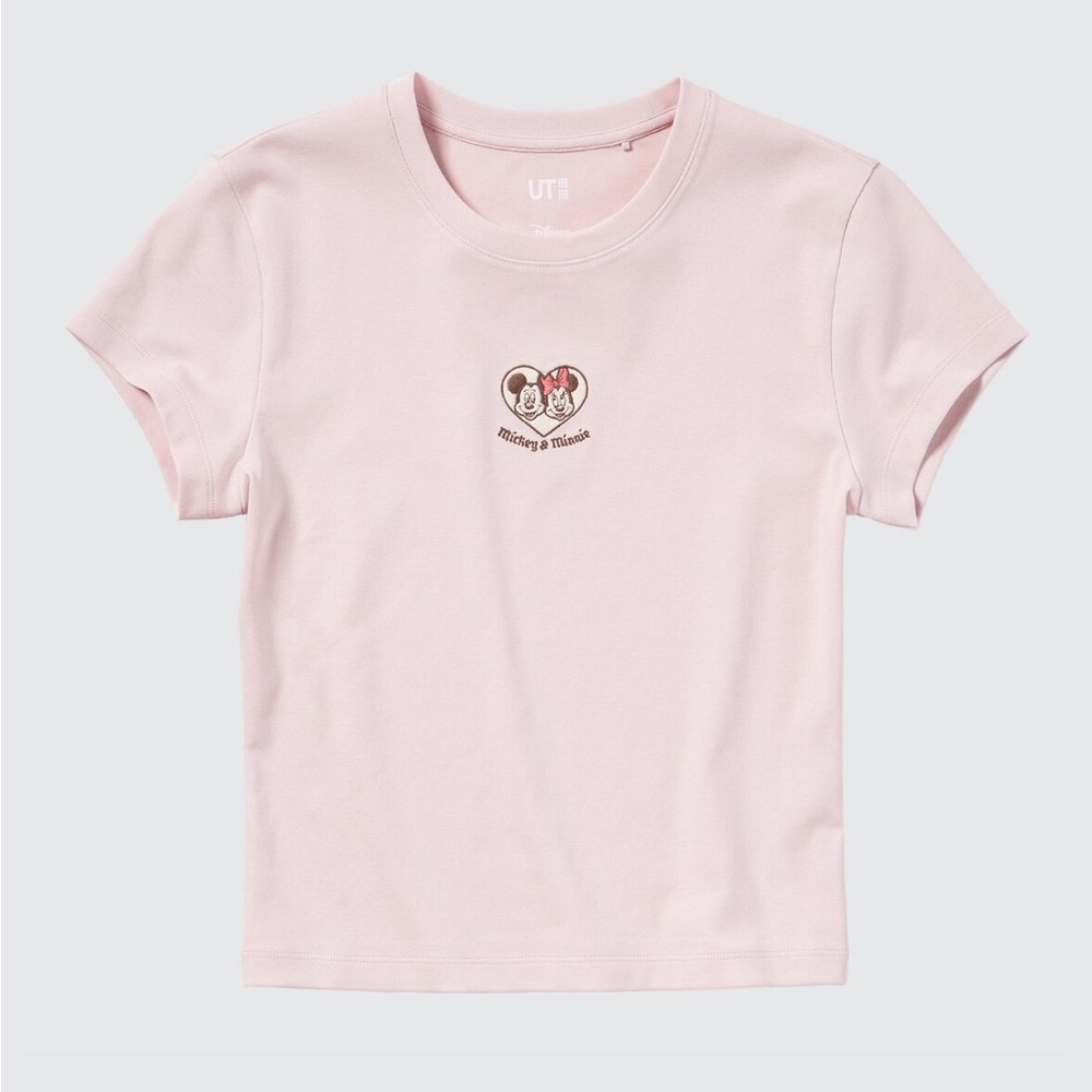 Uniqlo Disney Pink Graphic T-Shirt